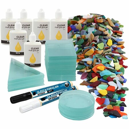 Mozaiek hangers, 40 stuk, 1set