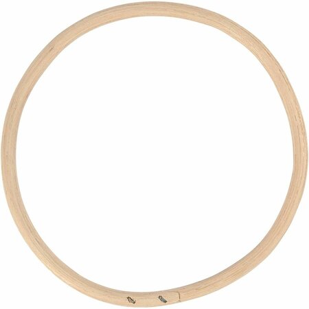Bamboe Ring - Ronde Frame - Diameter 15,3cm - Naturel Look - Hobbydecoratie voor Macram&eacute;, Dromenvangers, Huwelijksdecoraties en DIY Creatieve Kunstprojecten
