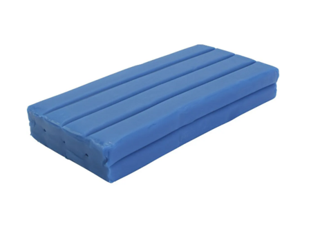 Klei Blauw - Boetseerklei Softy - Zachte Boetseerklei - Droogt Niet Uit - Blauwe Klei - 500 Gram