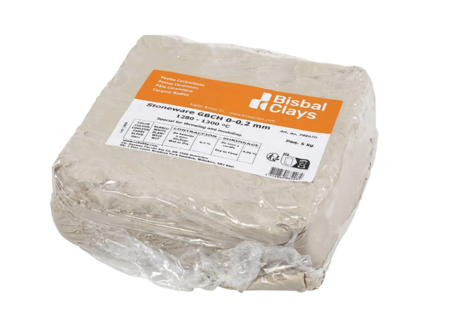 Stoneware Klei | Chamotte Klei | Professionele Keramiek Klei | Steengoed Klei | 5 kg