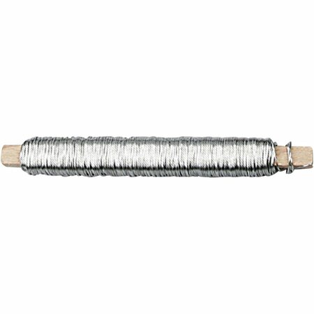 Bloemendraad zilver &sbquo;&Auml;&igrave; Decoratief metaaldraad &sbquo;&Auml;&igrave; 0,6 mm &sbquo;&Auml;&igrave; 50 m