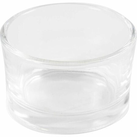 Waxinelichthouder klein &ndash; Glas &ndash; &Oslash; 5 cm &ndash; 3,2 cm hoog &ndash; 48 stuks