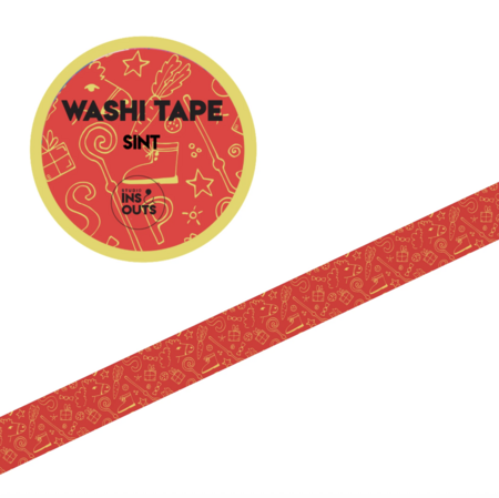 Brede washi tapes | Sint'25