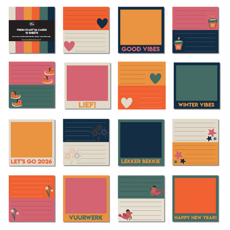 Polaroidkaartjes | Schrijfkaartjes  | Fresh Start'26