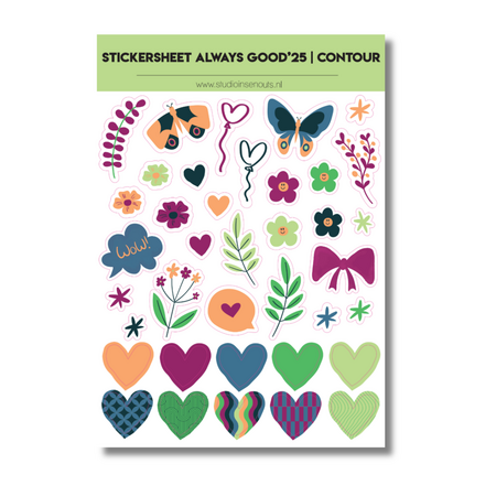 Stickervel Contour | Always Good'25