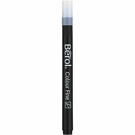 Berol Colourfine, lijndikte 0,6 mm, zwart, 12 stuk/ 1 doos