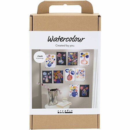 Creatieve Box Aquarel, diverse kleuren, 1 doos