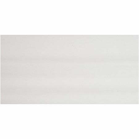 Crepepapier, vel 50x250 cm, wit, 10 vouw/ 1 doos