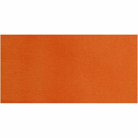Crepepapier, vel 50x250 cm, oranje, 10 vouw/ 1 doos