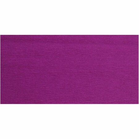 Crepepapier, vel 50x250 cm, violet, 10 vouw/ 1 doos