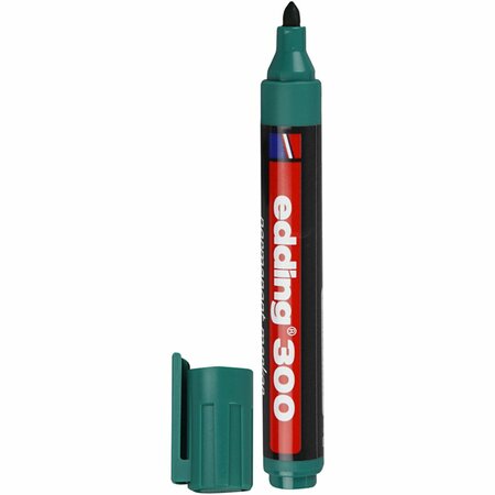 Edding 300 Marker, lijndikte 1,5-3 mm, groen, 1 stuk