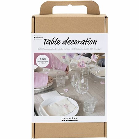 Hobbyset Tafeldecoratie, pastelkleuren, 1 doos