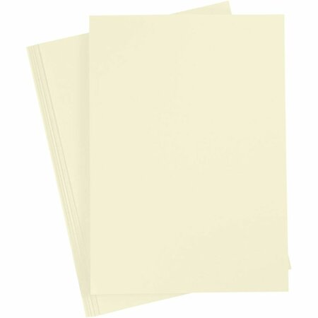 Geel Karton A4 210 Grams | Hobbykarton | Geel Knutselkarton | Geel Papier 21x29,7 cm | 10 Vellen