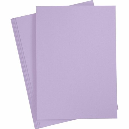 Paars Karton A4 220 Grams | Hobbykarton | Gestructureerd Paars Knutselkarton | 21x29,7 cm | 10 Vellen