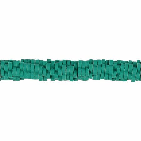 Klei kralen | Polymeer kralen bloemvorm | Platte rijgkralen | Turquoise | &Oslash; 5-6 mm | Gat 2 mm | 145 stuks
