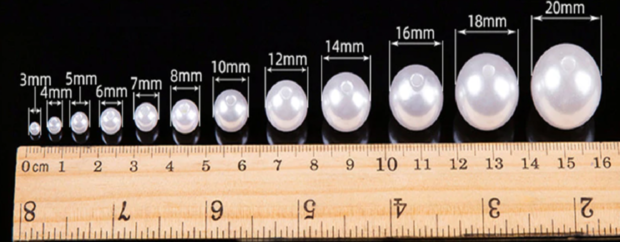 Japanse Parels - Kralen - Imitatie - Wit - 12mm - 50 stuks