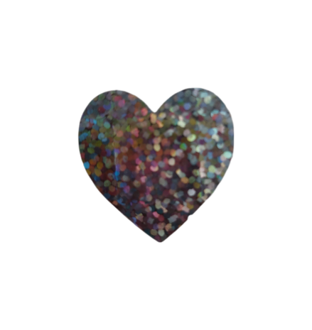 Krasstickers - Zilveren Glitter Hartjes - Kraskaarten Maken - Zelf Krasplaatjes Maken - DIY Kraskaarten - Waardebon Kraskaarten - Persoonlijke Kraskaarten - Krasbon Maken - DIY Waardebonnen - Cadeaubo