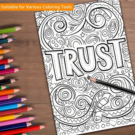 Kleurboek Quotes Mandala - Mandala Kleurplaten Positieve Uitspraken