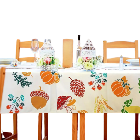 Herfst Sjablonen - Teken Sjablonen Herfst Autum - Hobby Stencils Bladeren Eikels Paddestoel Pompoen