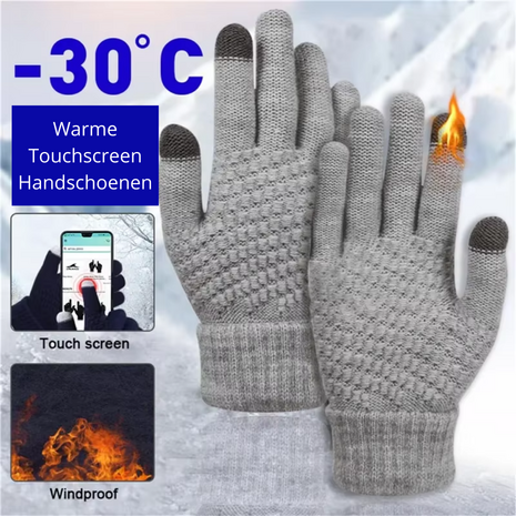 Heren Touchscreen Handschoenen - Winterhandschoenen Fleece - Handschoenen Met Touchscreen