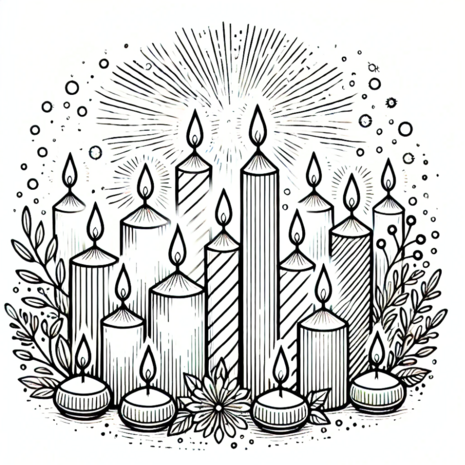 Kerst Kleurboek – Kleurboek Geboorte van Jezus – Bijbels Kleurboek 