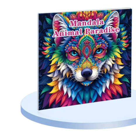 Kleurboek Dieren Mandala - Mandala Kleurplaten Dieren - Kleurboek Volwassenen Dieren 
