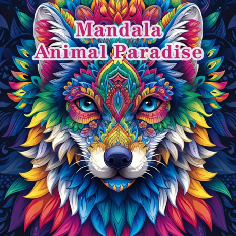Kleurboek Dieren Mandala - Mandala Kleurplaten Dieren - Kleurboek Volwassenen Dieren 
