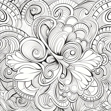 Kleurboek Mandala Patronen – Mandala Kleurplaten – Kleurboek Volwassenen – Ontspanning Mandala Patronen