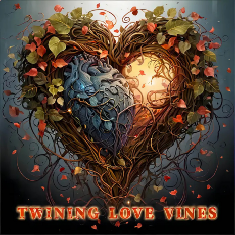 Love Vines Kleurboek – Kleurboek Bloemen En Harten – Romantisch kleurboek – Kleurboek Liefde