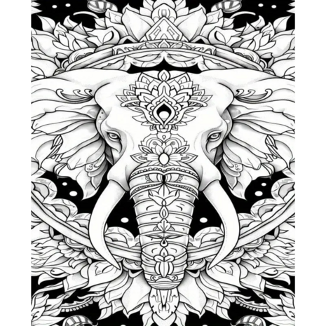 Kleurboek Dieren Mandala's – Dieren Mandala Kleurboek – Kleurboek Dieren – Mandala Dieren Kleurplat