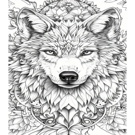 Kleurboek Dieren Mandala's – Dieren Mandala Kleurboek – Kleurboek Dieren – Mandala Dieren Kleurplat