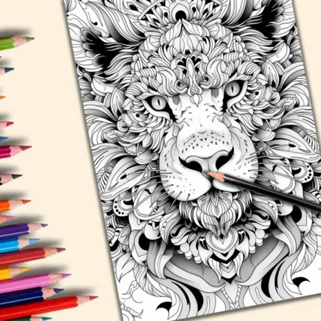 Kleurboek Dieren Mandala's – Dieren Mandala Kleurboek – Kleurboek Dieren – Mandala Dieren Kleurplat