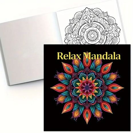 Kleurboek Mandala Patronen – Mandala Kleurplaten – Kleurboek Volwassenen - Relax Mandala