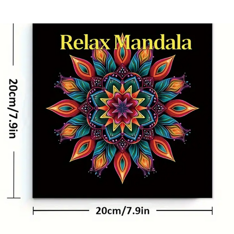 Kleurboek Mandala Patronen – Mandala Kleurplaten – Kleurboek Volwassenen - Relax Mandala