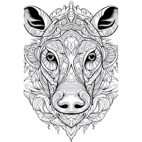 Kleurboek Dieren Mandala's – Dieren Mandala Kleurboek – Kleurboek Dieren – Mandala Dieren Kleurplat