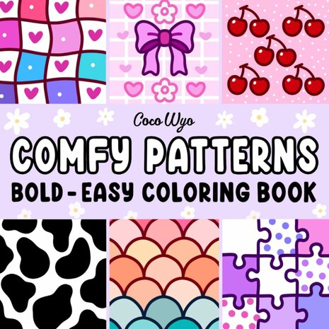 Comfy Patterns Kleurboek -Bold & Easy - Vivi Tinta Kleurboek