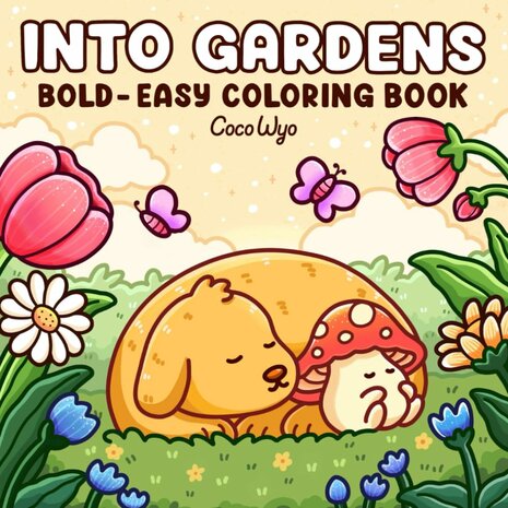 Into Gardens Kleurboek - Coco Wyo Kleurboek - Bold & Easy