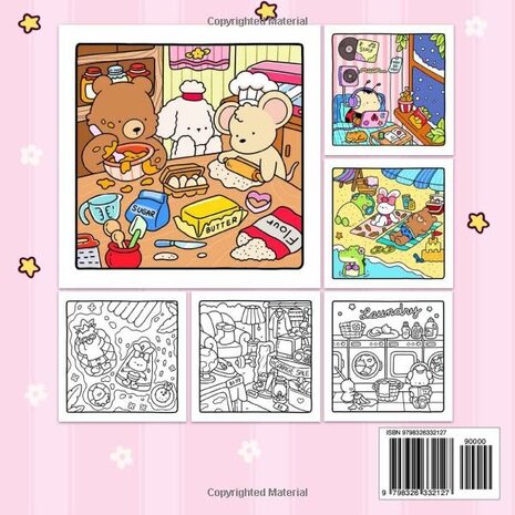 Cozy Friends Kleurboek - Coco Wyo Kleurboek - Cute & Comfy