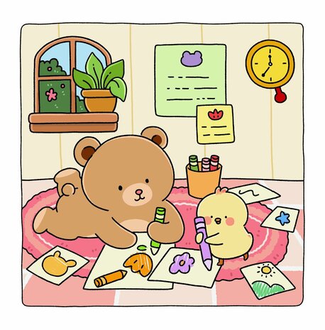 Gummy & Pecky Kleurboek - Vivi Tinta Kleurboek - Gezellige Kleurplaten - Besties Avonturen
