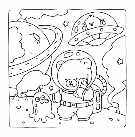 Gummy & Pecky Kleurboek - Vivi Tinta Kleurboek - Gezellige Kleurplaten - Besties Avonturen