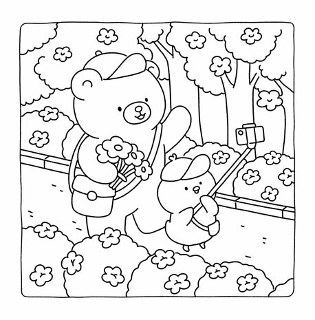 Gummy & Pecky Kleurboek - Vivi Tinta Kleurboek - Gezellige Kleurplaten - Besties Avonturen