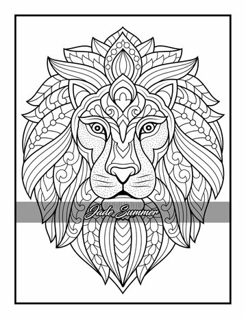 Kleurboek 100 Animals - Jade Summer - Kleurboek Dieren Mandala's - Dieren Mandala Kleurboek