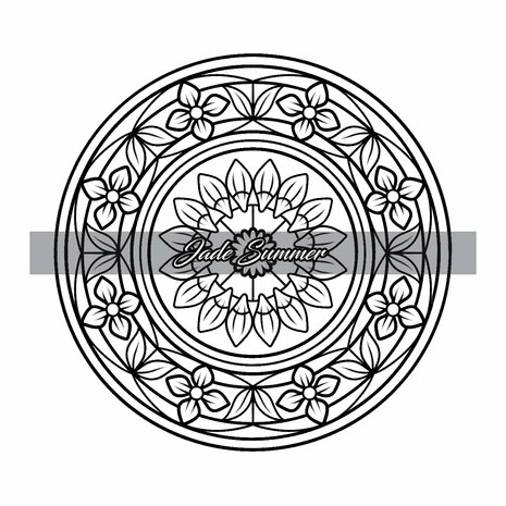 Kleurboek 100 Minis- Kleurboek Mandala's - Jade Summer - Mandala Kleurboek