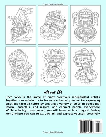 Pocket World Kleurboek - Coco Wyo Kleurboek - Bold & Easy