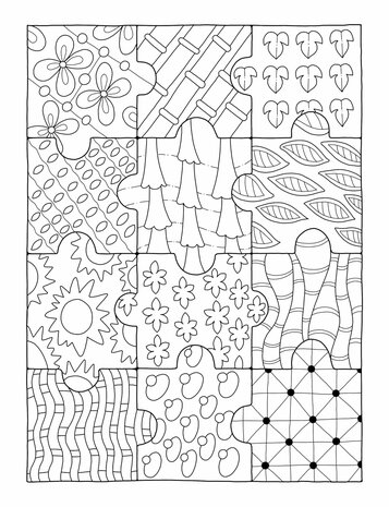 Mindfulness Patterns Kleurboek - Vivi Tinta - Mindfulness Patronen Kleurboek