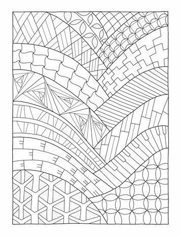 Mindfulness Patterns Kleurboek - Vivi Tinta - Mindfulness Patronen Kleurboek