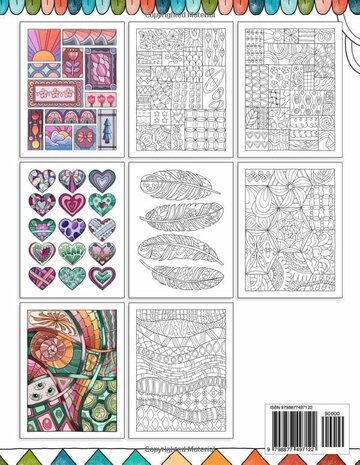 Mindfulness Patterns Kleurboek - Vivi Tinta - Mindfulness Patronen Kleurboek