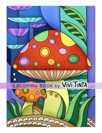 Relaxing Kleurboek - Vivi Tinta - Relax Kleurboek - Ontspannende Ontwerpen