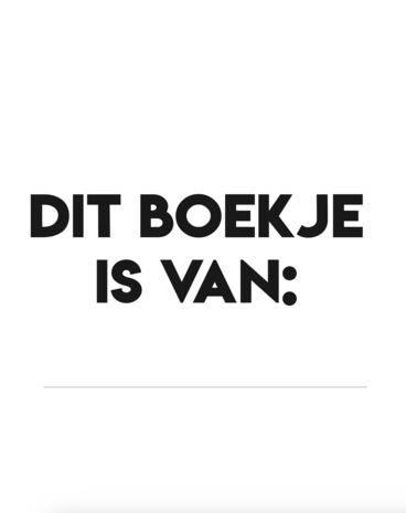Vriendenboekje | Holiday 2025
