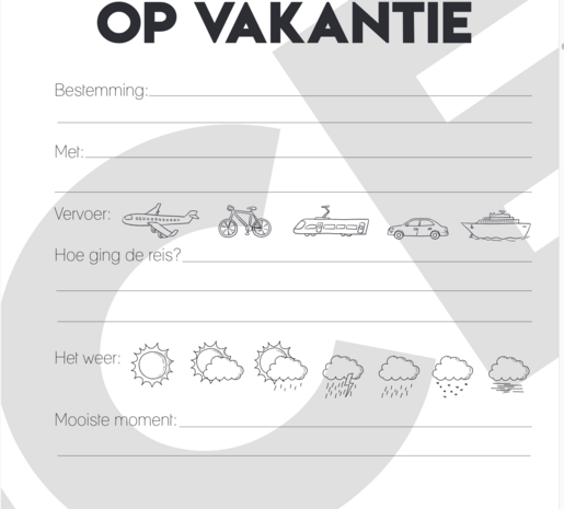 Studio Ins & Outs - Kijk mij eens - Invulboek 1-4 jaar - Herinneringsboek & Fotoboek Peuter - 80 Pagina’s - Botanisch